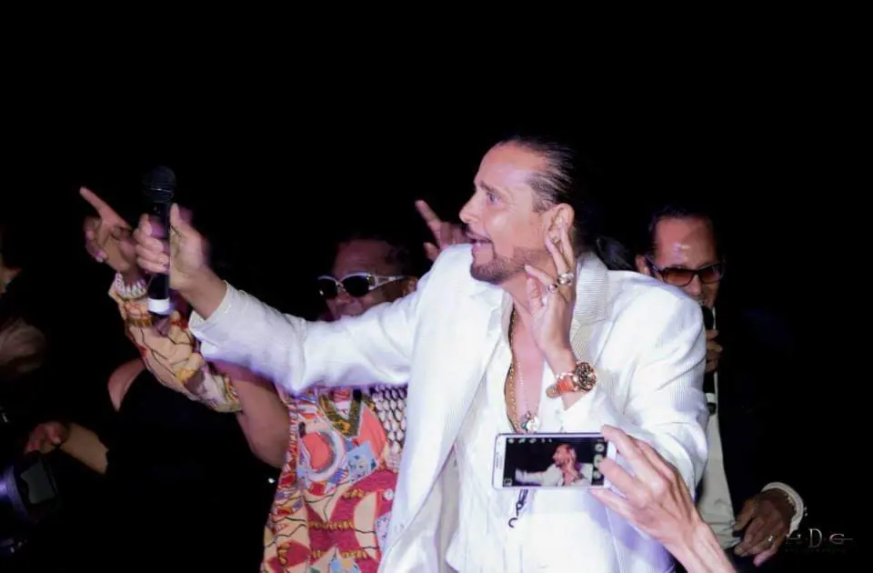 A guest at a Cannes gathering