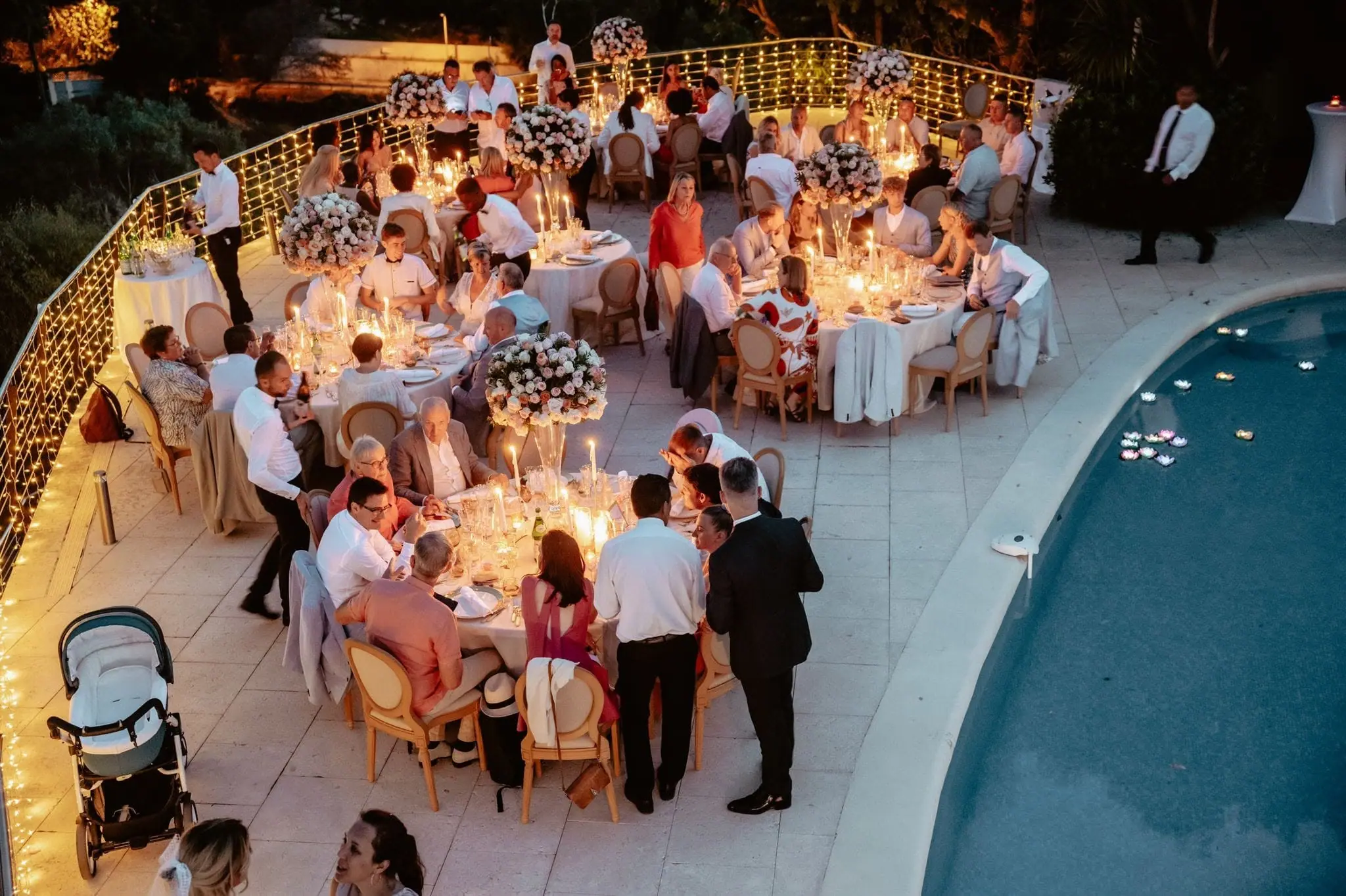 A private gathering at Villa Oxygène