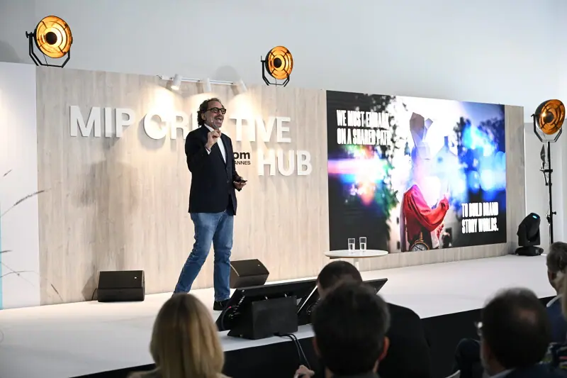 Presentation at MIPCOM Cannes