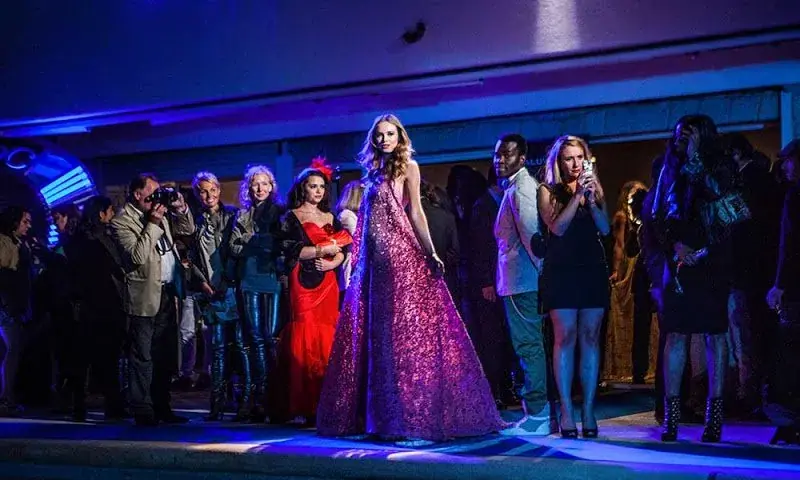 Fashion presentation at Villa Oxygène